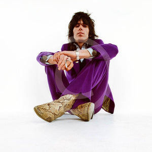Keith Richards in Purple Suit 1969