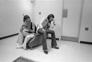 Keith Richards and Mick Jagger "Laugh" 1972
