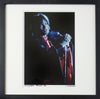 Framed, signed and titled 8x10 photograph of Mick Jagger onstage, Ft. Lauderdale 1969. (One only)