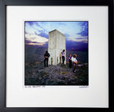 Framed, signed and titled 8x10 archival print of The Who, Who's Next (One only.)