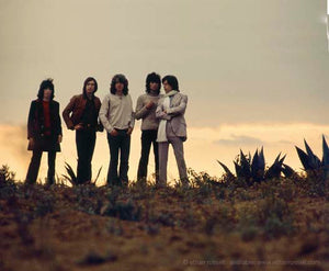 The Rolling Stones On a Los Angeles Hilltop 1969